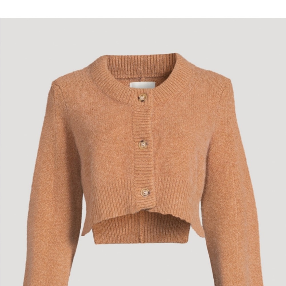 Loulou Studio Tima Cropped Cardigan